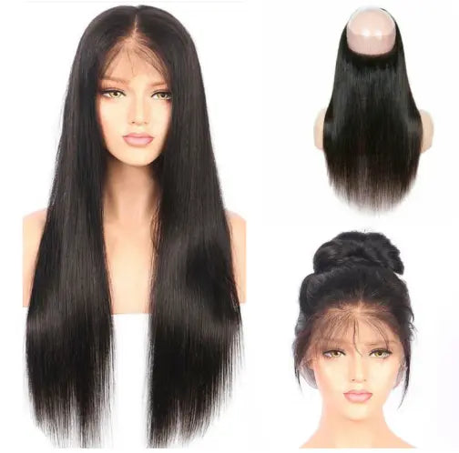 360 Lace Front Wig Human Hair | Full Perimeter Glueless Ponytails & Updos for Black Women Korrify