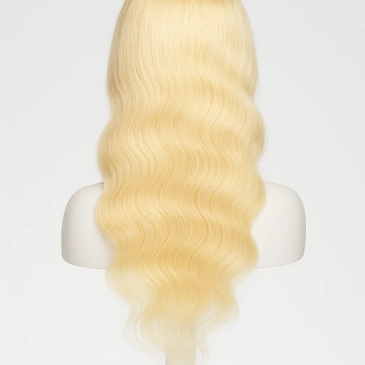 613 Blonde Body Wave Lace Front Wig 20 inch - Back View