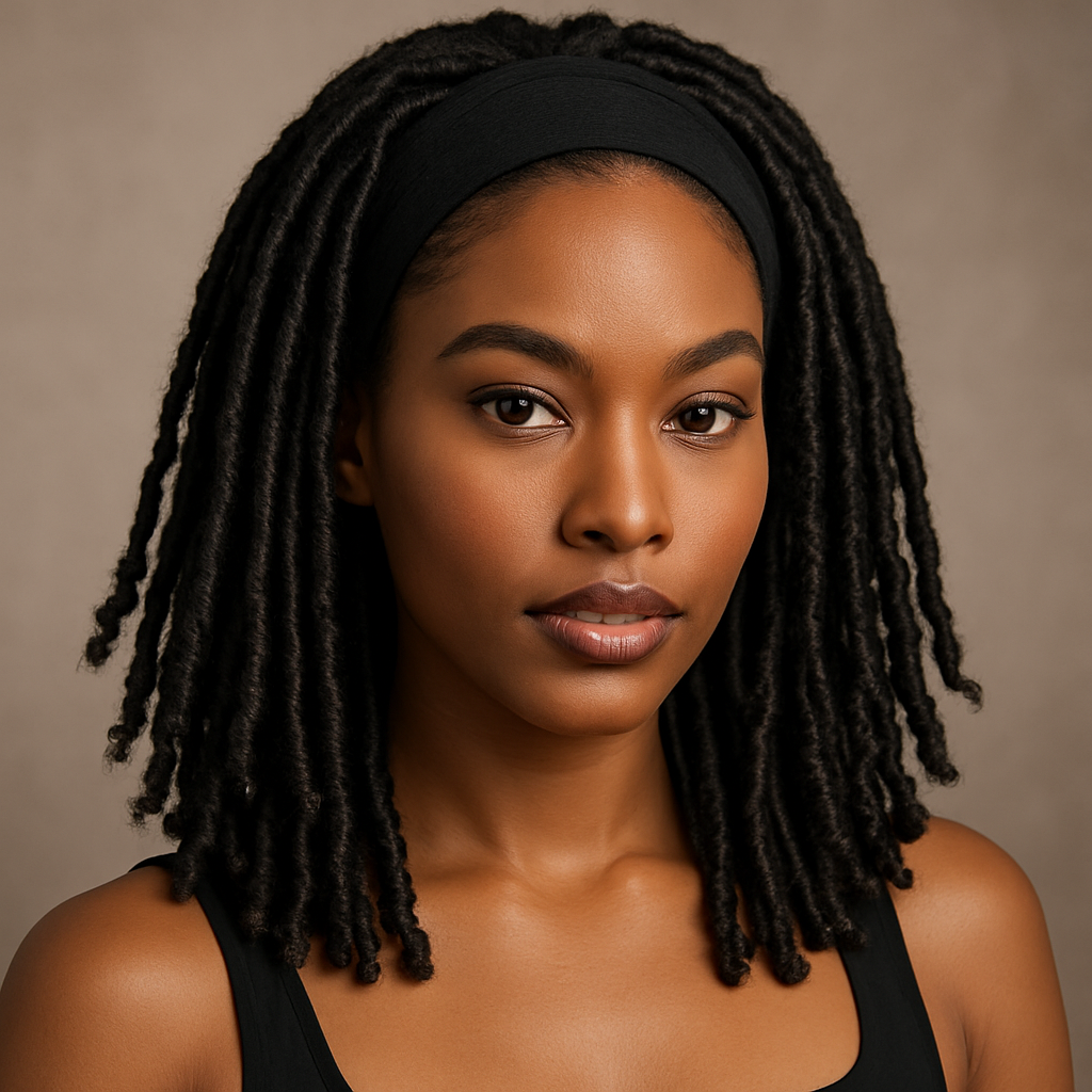Faux Locs Headband Wig 14 inch - Lifestyle