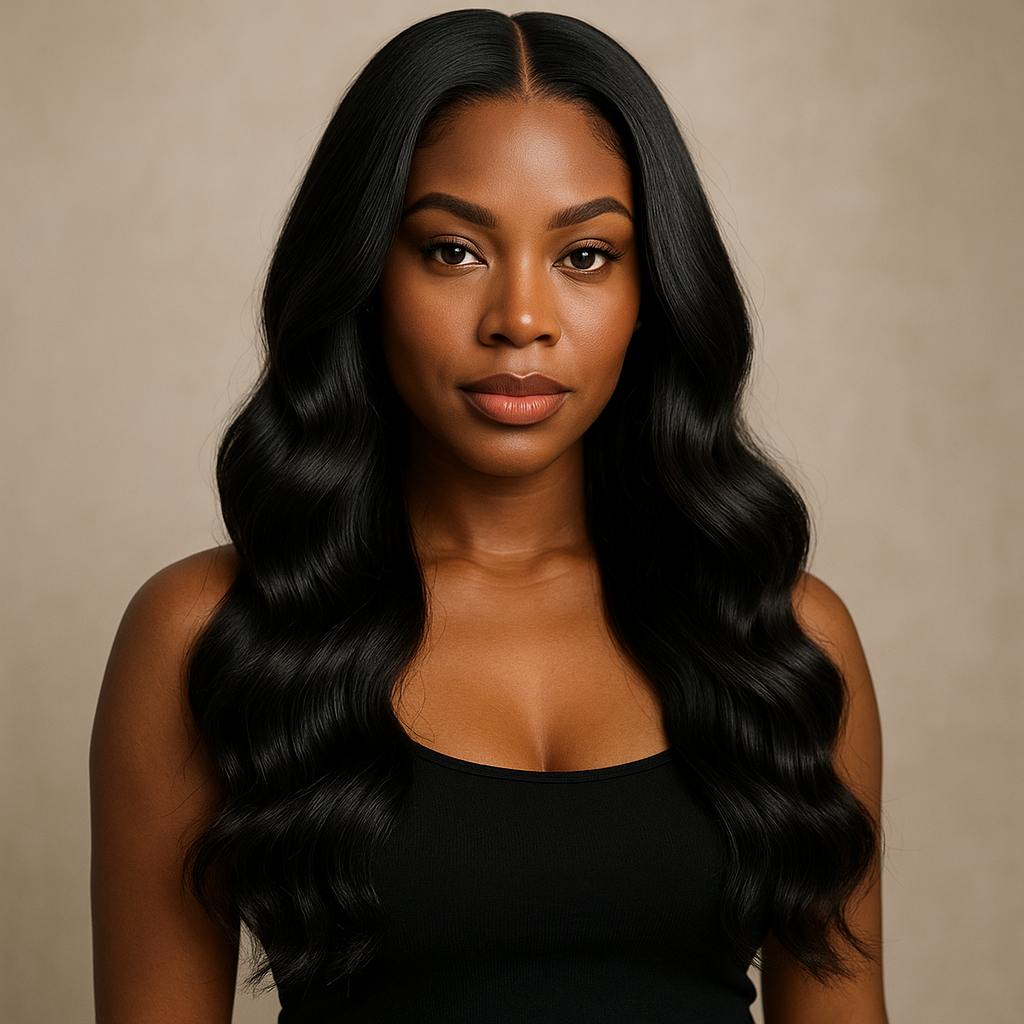 3-in-1 Body Wave Human Hair Wig 20 inch - Lifestyle