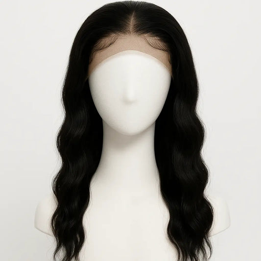 360 Lace Front Wig Human Hair - Front View