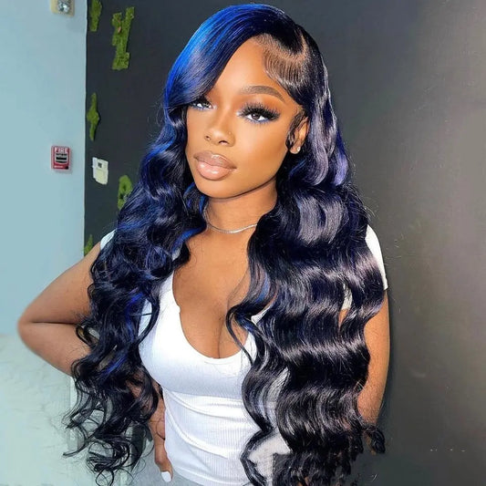 Highlight Body Wave Human Hair Lace Front Wig | 13x4 13x6 4x4 12–30 Inches for Black Women Korrify