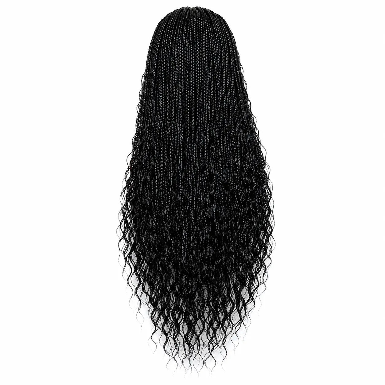 Knotless Box Braids Wig 24" | Full Lace Glueless Protective Style for Black Women Korrify