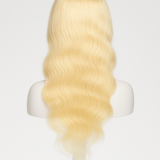 613 Blonde Body Wave Lace Front Wig 20 inch - Back View
